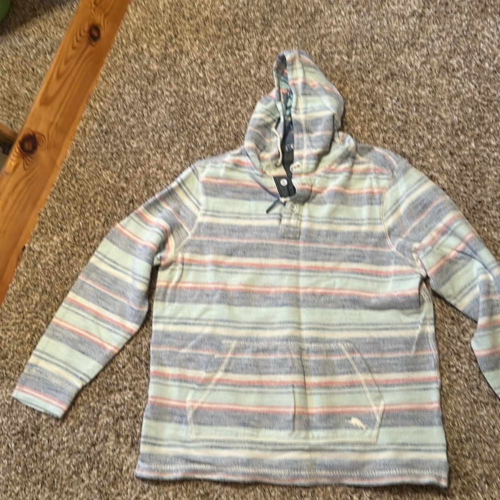 Tommy Bahama Striped Hoodie M